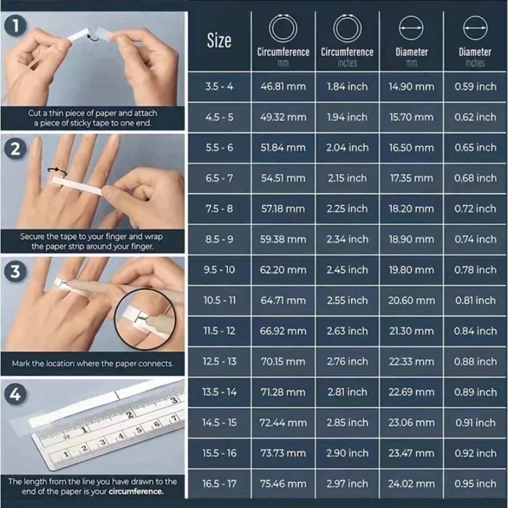NEW - Fine Fashion Unisex Lightweight Aluminum 2 Count Rings (Blue / 16-19MM)